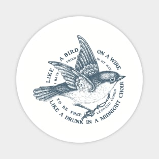 Bird on a wire Magnet